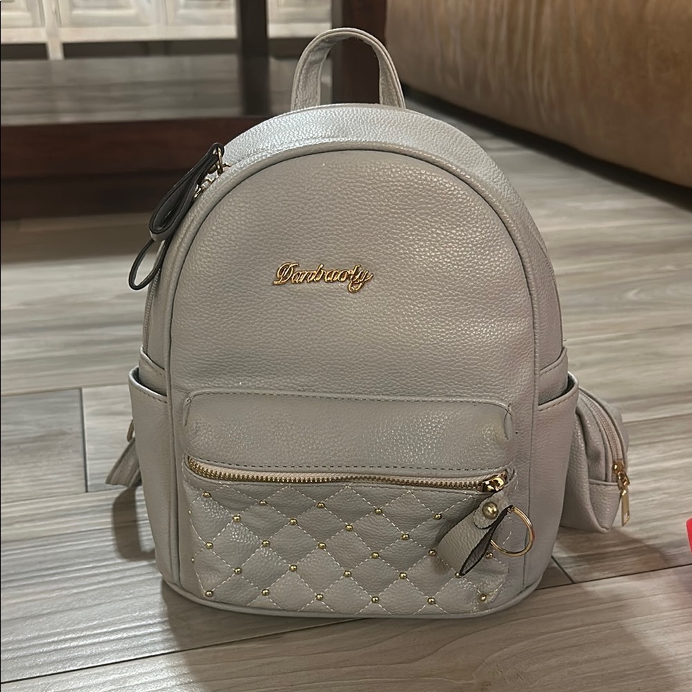 Gray Backpack for Women